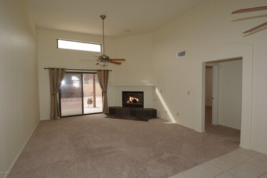 Family Room w/ cozy  gas Fireplace