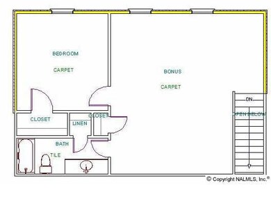 Wellington Plan A - second floor