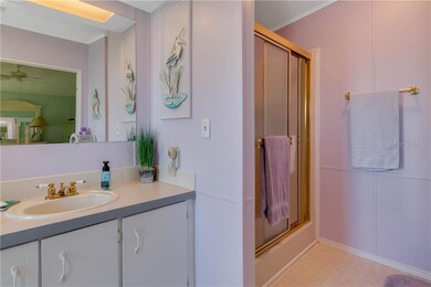 Double Vanity, shower and lots of room!