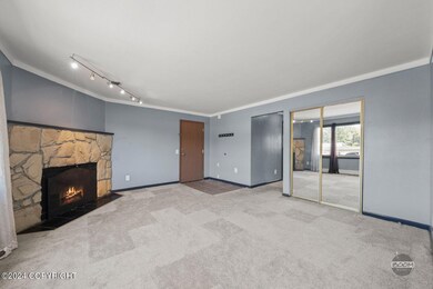 Kitchen Entrance facing Living Room