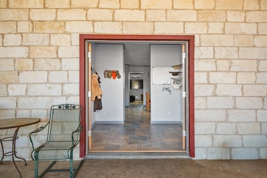View of exterior entry