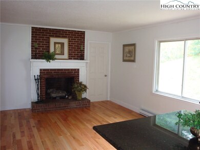 Propane fireplace, one of two in home