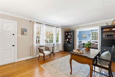 Living Room currently used as formal office