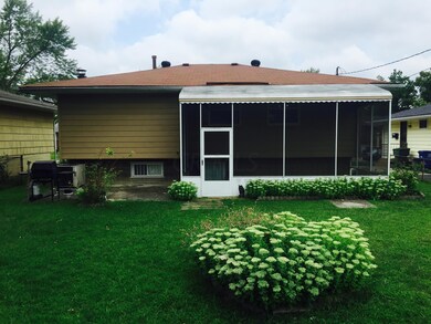 Screened Porch & Back Yard