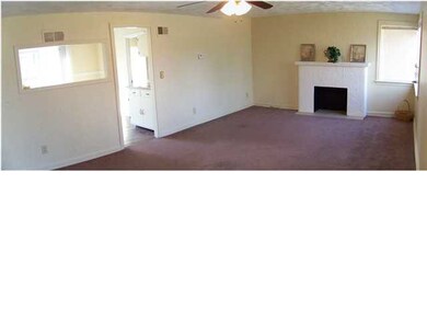 Panorama of the Open Living Room