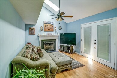 OPEN FLOOR PLAN and this room opens onto HUGE deck