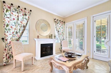 Formal Living Room with French doors to front porc