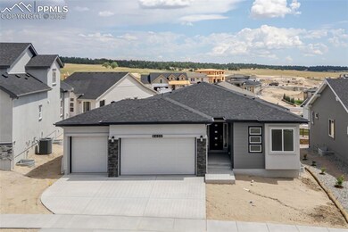 Somerton-Prairie Elevation-Ranch Plan-3 Car Garage-Finished Garden Level Basement with 9' Ceilings!