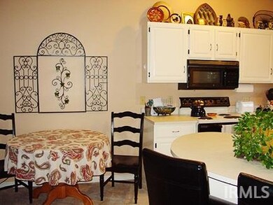 Dining area with easy access to kitchen.