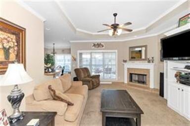 Bright family room