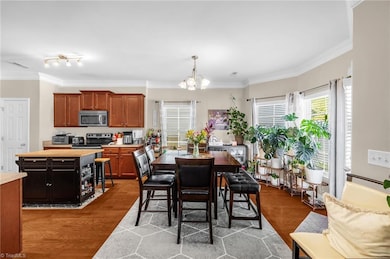 Dining room area and Kitchen