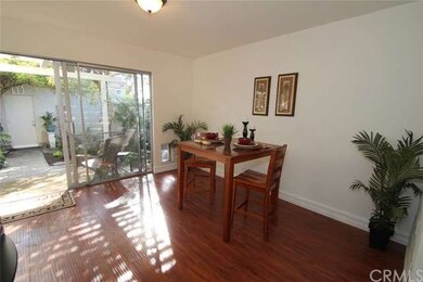 Good sized dinning room with sliding door leading 
