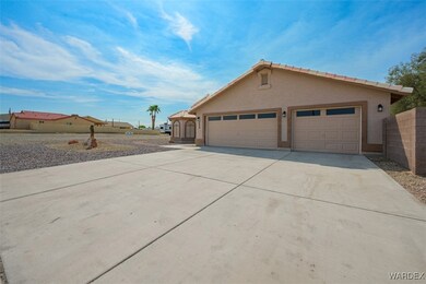 3-car attached extra deep garage