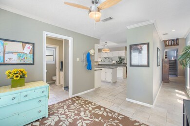 Light and bright interior colors.