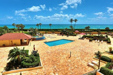 Ocean trail view from balcony