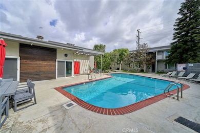 Pool in the center of complex