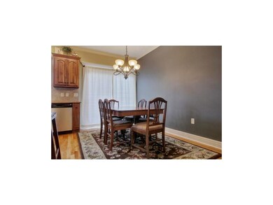 Dining area with walk out to deck