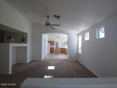 Living Room looking to Kitchen