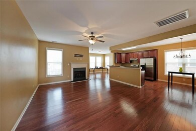 Unfurnished living room with a healthy amount of s