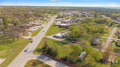 Aerial South side of property