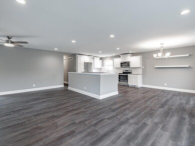 Wide open floor plan with everything new and move 