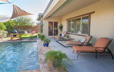 Covered Patio with Stereo Speakers