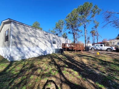 Rear of home