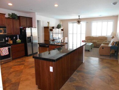 Kitchen towards family room