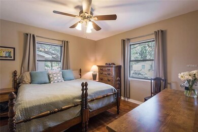 Master bedroom with beautiful Oak hardwood floors