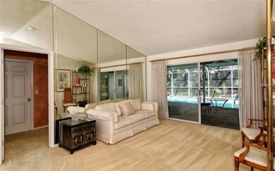 Formal Living Area with Lanai/Pool Access