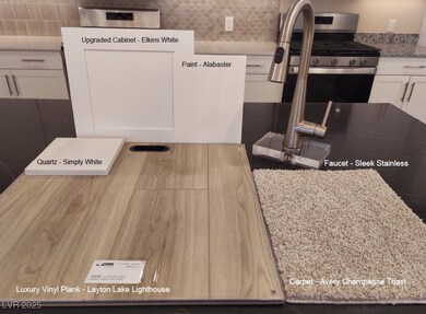 Selected finishes.