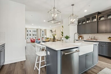 Kitchen with Farmhouse apron front sink