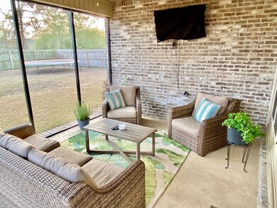 Screened in Back Porch