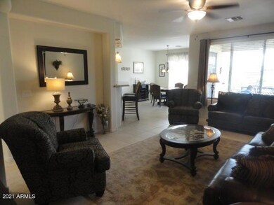 Family room to dining