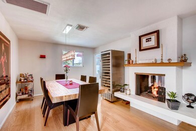 Dining Room with Fireplace
