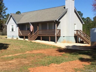 Another view of House showing side stoop entrance