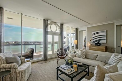 Grand living room with breathtaking view
