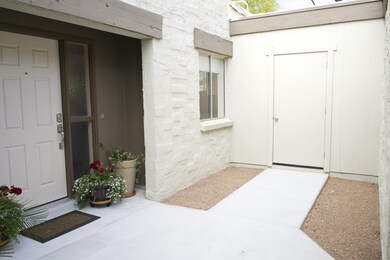 Front door & Storage Room