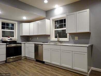 Note smooth top stove & stainless steel dishwasher
