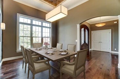 Staged Dining Room photo.