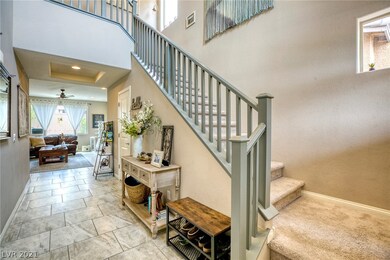 Open entryway with high ceilings!