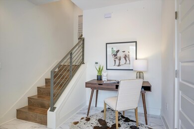 First floor space for office, workout area, etc.