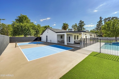 pickleball court