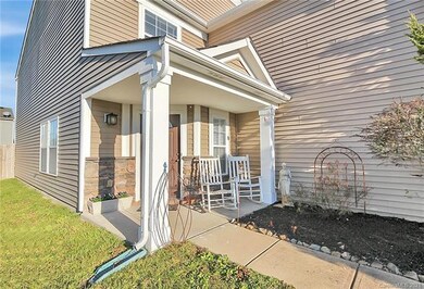 Welcoming front porch
