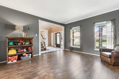 Another view of the flex space.