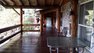 Front covered deck