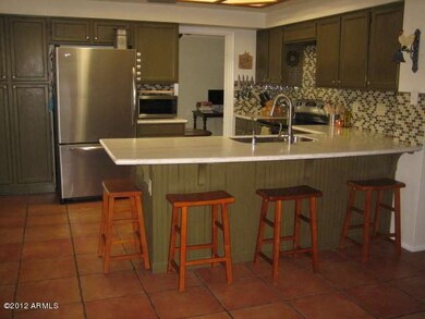 Very open kitchen