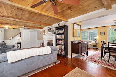 View between Living Room and Dining Room