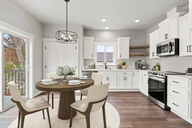 Kitchen and dining area
