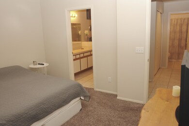 Master Bedroom looking into Bathroom